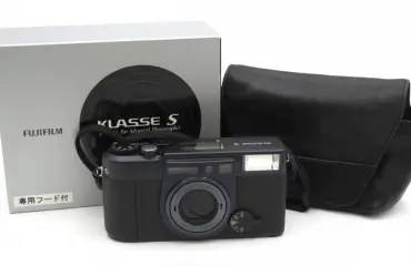 KLASSE S コンパクトフィルムカメラ 38mm F2.8 箱付 通電のみ確認済