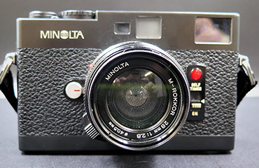 MINOLTA ミノルタ ROKKOR 28mm 1:2.8 フィルムカメラ