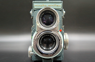 MINOLTA ミノルタ miniflex 二眼カメラ