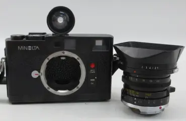ミノルタ 本体 CLE / レンズ LEICA ライカ 1:2.8/28mm