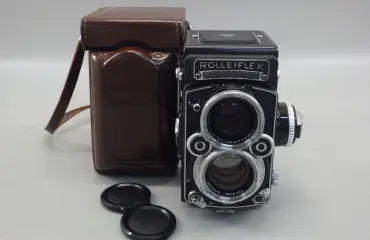 二眼レフカメラ 1:2.8 f=80mm ※動作未確認