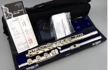 ※動作未確認 現状品 ムラマツフルート EX-RHE 銀製 ハンドメイド ケース付き