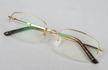 K18 メガネ フレーム 度入り