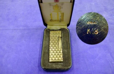 K18 ダンヒル アウタージャケット ライター