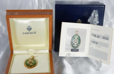 K18 ファベルジェ ペンダントトップ 300限定 保証書有