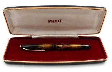 18K パイロット<br>国光会「楽鳥」 万年筆