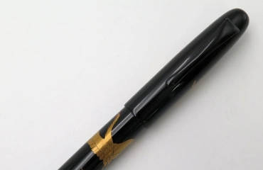 WARRANTED ワランテッド 光彩 鶴 14K 蒔絵 万年筆