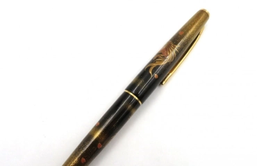 18K パイロット 国光会 千山作「闘鶴」NAMIKI 蒔絵 万年筆