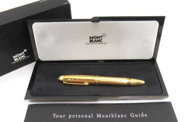 K18 モンブラン マイスターシュテュック ソリテール #1463 バーメイル ペン先