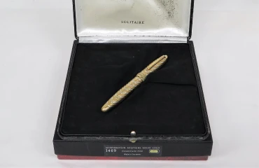 18K モンブラン マイスターシュテュック 1469 ソリテール ソリッドゴールド 万年筆 箱付