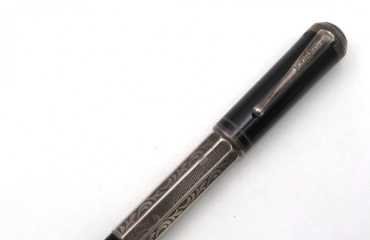 18K モンブラン 作家シリーズ 1999 マルセル・プルースト メタル 万年筆