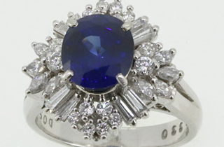 ダイヤモンド付きリング