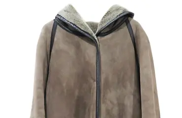 ムートン フーディ コート トルコ製