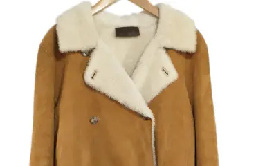 Loewe ロエベ ムートンジャケット キャメル