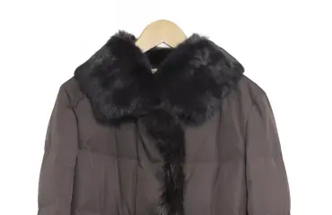 Burberry ダウンジャケット ラビットファー