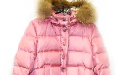 BURBERRY ラクーンファー フード付