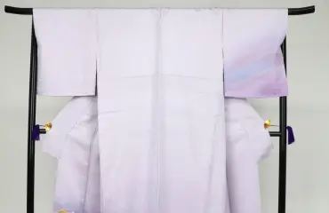 久保田一竹 落款 作家物 丹後ちりめん