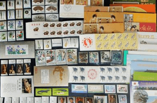 バラ切手をまとめて