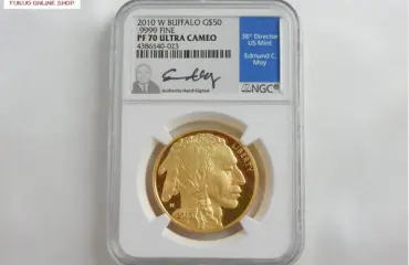 2010年 バッファロー金貨 50ドル 50＄ 1オンス 