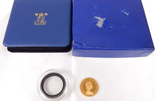 イギリス エリザベス2世ソブリン金貨 1979年