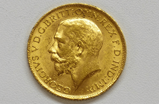 ソブリン金貨 1912年 イギリス ジョージ5世