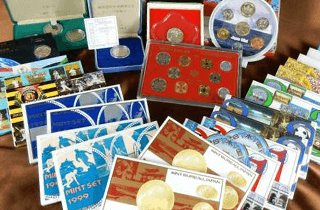 日本国際博覧会記念、阪神タイガース優勝記念など、ミントセットまとめて