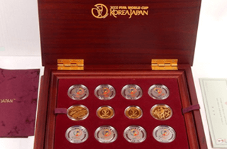 日韓ワールドカップ記念コイン