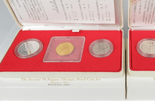 長野オリンピック記念硬貨 プルーフ貨幣セット