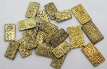 天保一分金/天保二朱金 総重量：約39.01g 計21点