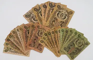 明治通宝 金壹圓/半圓/二十銭/拾銭 旧紙幣 計27点