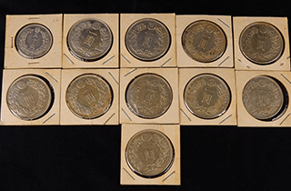 一圓銀貨・50銭銀貨 11枚まとめ