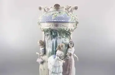 リヤドロ No.1900「淑女の庭」