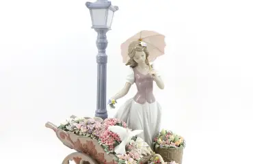 リヤドロ ♯6809 「花の街角」