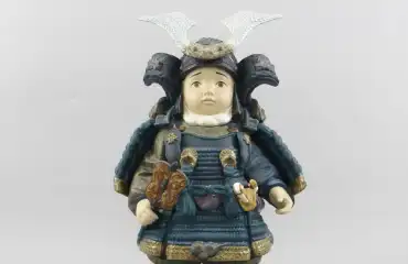 リヤドロ 若武者 Warrior Boy ケース付き