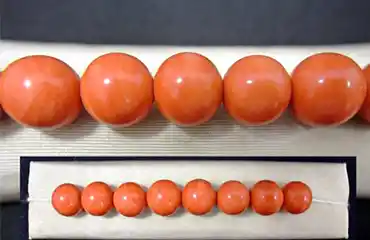 簪 + 珊瑚玉