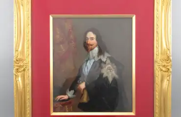 KPMベルリン 陶板画 チャールズ1世 ヴァン・ダイク作
