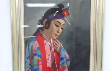 與那覇朝大/与那覇朝大 1988 人物画 油彩 沖縄 20世紀芸術遺産認定作家