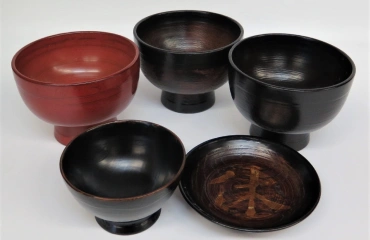 角偉三郎 合鹿碗/汁碗/利休皿