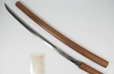 日本刀/太刀（真剣） 銘なし 登録証あり