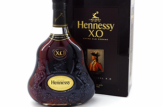ブランデー Hennessy (ヘネシー) XO 黒キャップ クリアボトル 700ml 未開栓