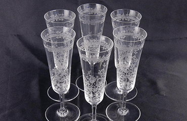 バカラ ラファイエット シャンパンフルート シャンパングラス 6点セット