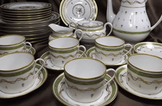 アビランド ヴューパリ テーブルセット