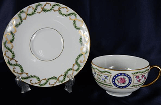 アビランド ルーブシエンヌ カップ&ソーサー