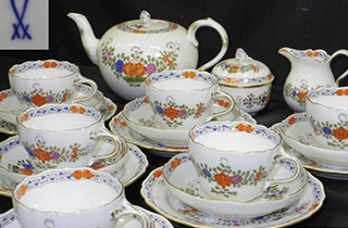 マイセン インドの華 ティーセット21点