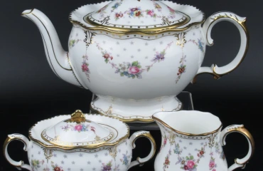 ロイヤルアントワネット ポット/シュガー/クリーマー 計3点