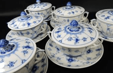 ロイヤルコペンハーゲン ブルーフルーテッド プレイン スープカップ