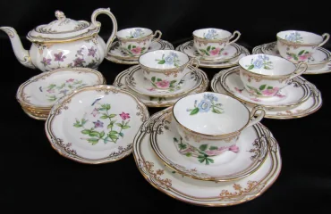 スポード スタッフォード・フラワーズのティーセット25点