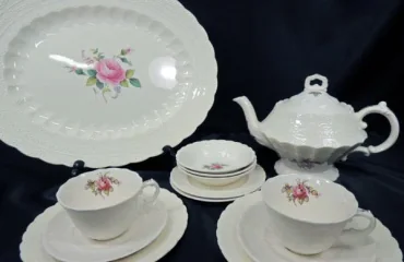 スポード ビリングスレイローズ ティーセット ポット計13点