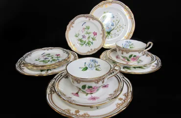 スポード スタッフォード・フラワーズ カップ＆ソーサー プレート ペアset 12点