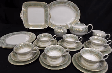 ウェッジウッド コロンビアセージグリーン 25点